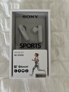 Sony WI-SP500 Sports Earbuds in White